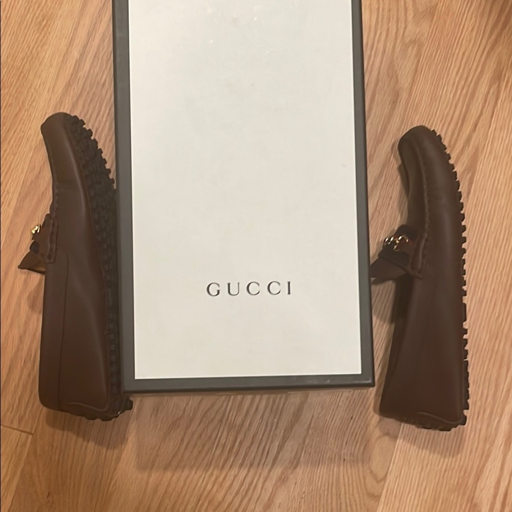 Gucci Horsebit Leather Loafers – Brown, worn once
Original Retail: $940 - Picture 8 of 9